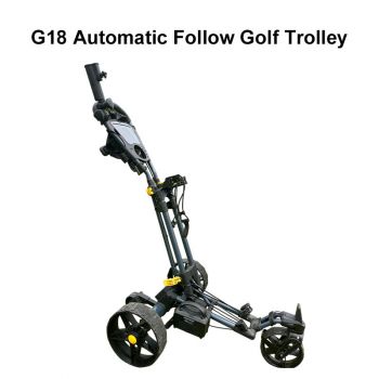 G18 Automatic Follow Golf Trolley Electric Golf Push Cart